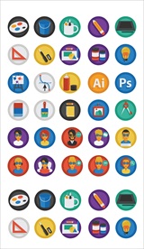 超多通用科技图标icons打包