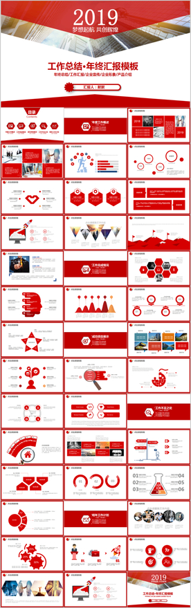 年终工作总结PPT
