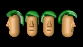 炫酷发型 发型设计 C4D