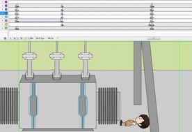 小孩误入电力变压器被电击60秒