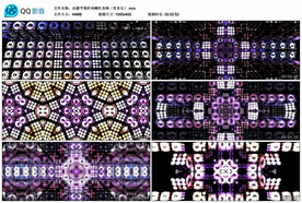 动感节奏喇叭音响 舞台背景视频