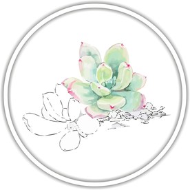 花装饰艺术画作花朵矢量国画水彩