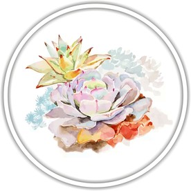 花装饰艺术画作花朵矢量国画水彩