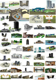 商务酒店设计模型