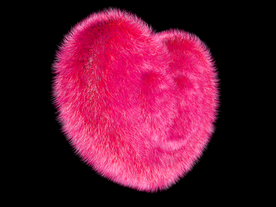 爱心 心形 温暖 材质 c4d