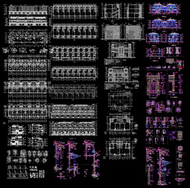 别墅会所建筑图纸