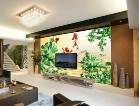 工装 壁画 墙纸 壁纸电视墙