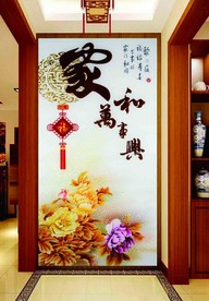 花开富 花开牡丹 背景花朵