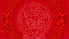 2019年猪年年会背景