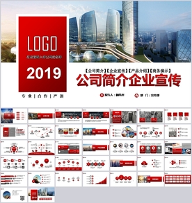 大气公司简介企业宣传PPT