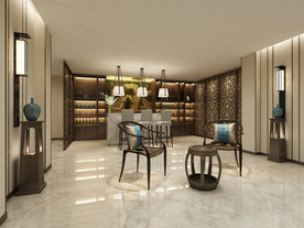 中式茶楼  中式餐厅  前厅