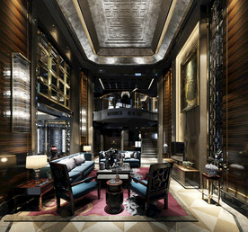 现代风格豪华别墅客厅