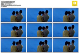 看远处蓝幕抠图