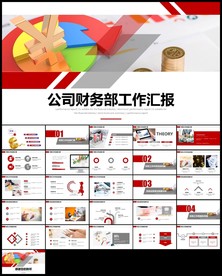 完整框架财务部工作总结PPT