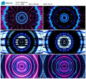 炫酷动感热舞 舞台大屏背景视频