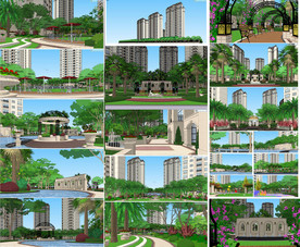 现代小区景观设计