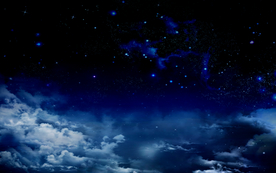 现代唯美星空背景