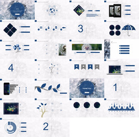 炫酷时尚工作总结汇报PPT模板