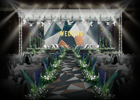 几何婚礼仪式区