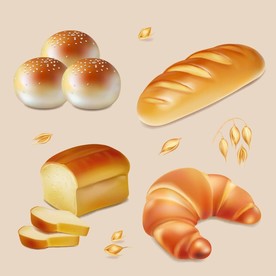 矢量面包