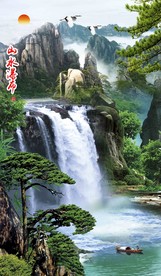 山水装饰画