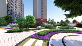 小区局部绿化效果图JPG