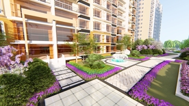 小区局部绿化效果图JPG