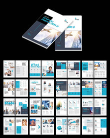 企业介绍画册word设计模板