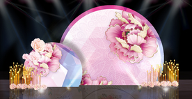 婚礼签到区效果图