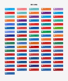 86家银行卡源文件失量可编辑