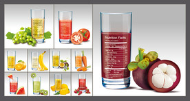 矢量水果营养成分