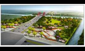 公园景观设计鸟瞰图