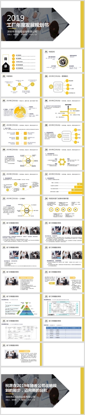 工厂车间年度发展精选规划书