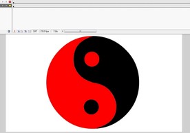 旋转变化的八卦阴阳图形8秒