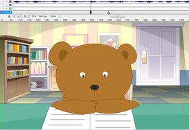 保护眼睛的主题的动画48秒