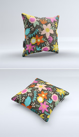 室内家居抱枕枕头图案印刷文件