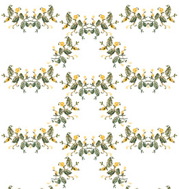 唯美彩色绣花花卉碎花图案设计