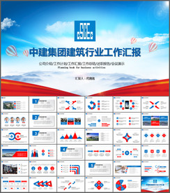 房地产建筑行业工作汇报PPT