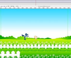大灰狼要抓小猪猪的动画15秒