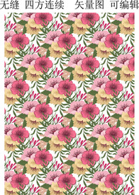 春夏花卉图案 春夏花卉图案