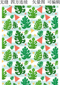 棕榈叶 芭蕉叶 植物叶子 绿色