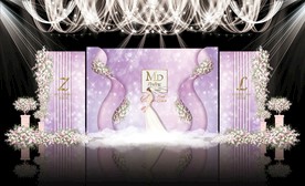 紫色梦幻婚礼
