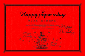 生日 桌垫 垫纸