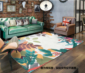 北欧工业风地毯设计