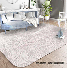 现代欧式简约地毯图案