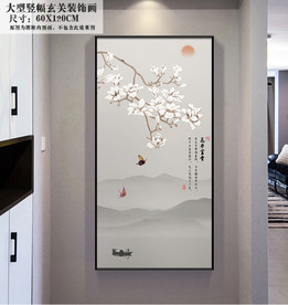 花鸟装饰画 大型高清花鸟挂画