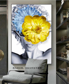 欧洲美女装饰画无框画