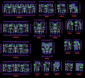 住宅小区户型图