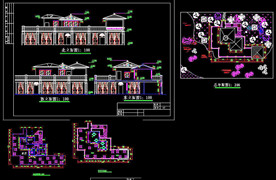 二层茶室建筑设计图