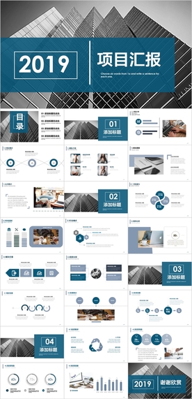 项目汇报PPT